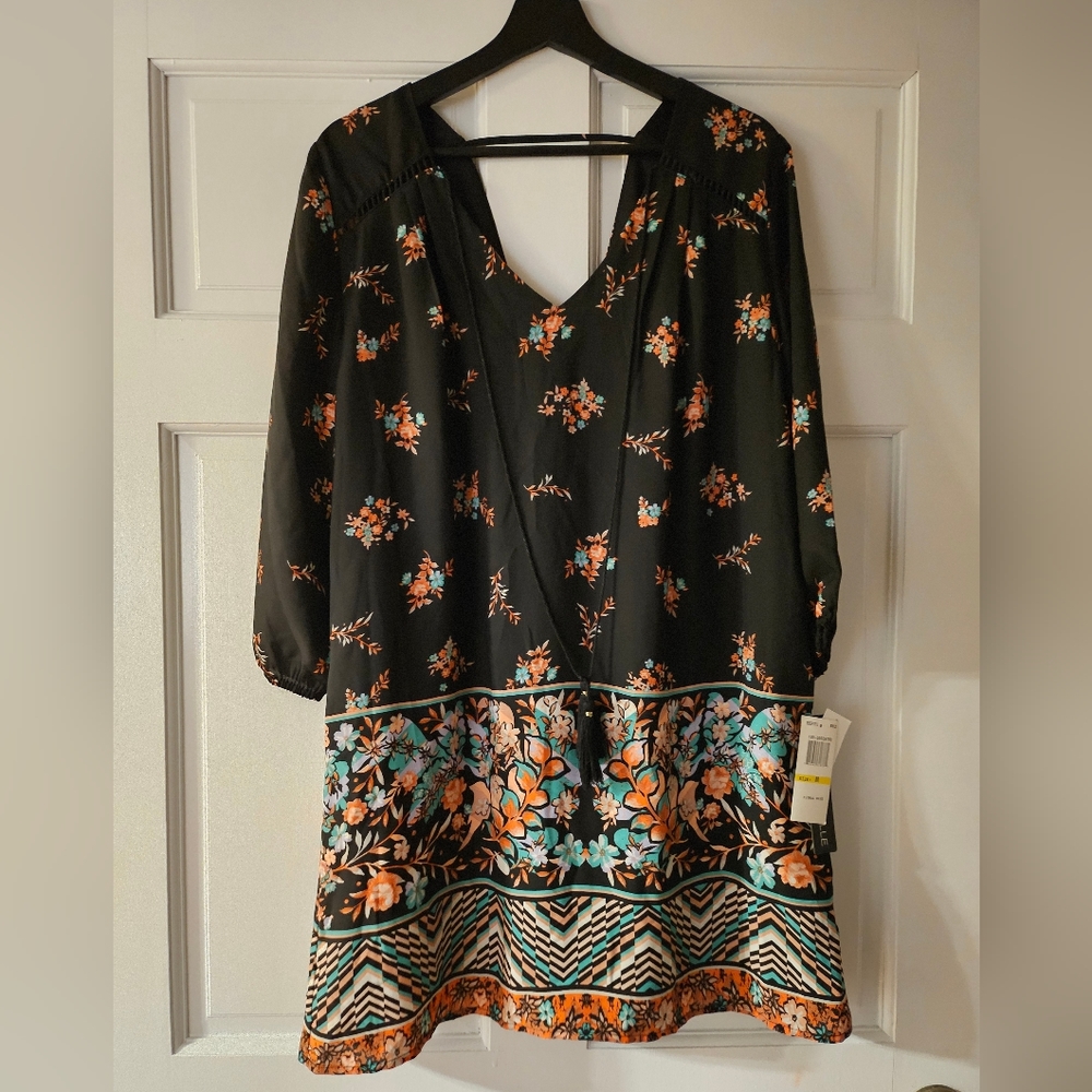 My Michelle Floral Wave Dress